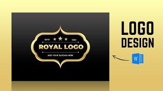 MS Word Logo Design Tutorial  | Logo Design in Microsoft Word