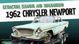 1962 Chrysler Newport Extraction and Cleaning after decades!