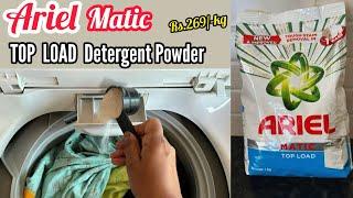 Ariel Matic Top Load Detergent Powder | Ariel Matic Top Load Detergent Washing Powder Review & Demo