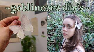 GOBLINCORE DIY’S | How To DIY goblincore aesthetic