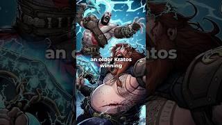 Can Young Kratos Beat Thor Easily?#shorts