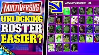 How EASY is UNLOCKING ALL FIGHTERS in MULTIVERSUS?