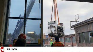 Loading and dismantling of a Bobst 142E | PP LION | 4K Video