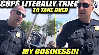 Cop Assault Me At My Business Because I Wouldn't Do Business The Way He Told Me To