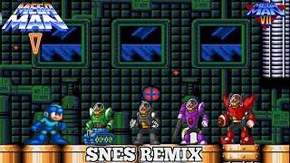 Mega Man 5 Dark Man Stage (Megaman 7 SNES Remix)