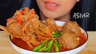 ASMR BAKSO CABE RAWIT ||MUKBANG INDONESIA #ASMR #asmrsounds #asmrvideo #bakso #baksopedas