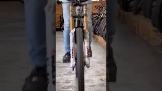  Test Riding Santa Cruz V10 Mountain Bike  - MTB #shorts