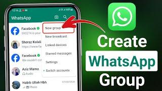 How to Create Whatsapp Group | WhatsApp group kaise banaye 2024