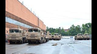 Parking of heavy-duty Tank Transporters MZKT-741351