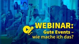 #nuedigital 2023 Webinar: Gute Events - wie mache ich das?