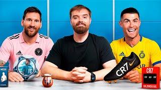 Probé Todos los Productos de Cristiano y Messi