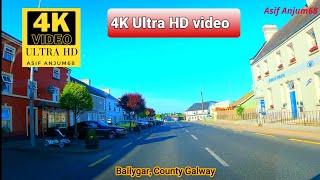 Ballygar Town County Galway 4k Ultra Hd video 2021