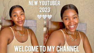 MY FIRST YOUTUBE VIDEO//INTRODUCTION TO MY CHANNEL #newyoutuber