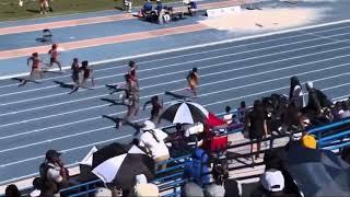 Tom Jones Memorial Women's 100m  Jacious Sears