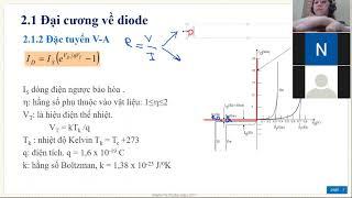 Chương 2 diode và mạch ứng dụng phần 1