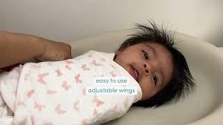 aden + anais I easy wrap swaddle