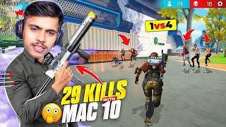 29 KILLS WITH MAC 10  || KAAL YT BECOME MAC10 KING 