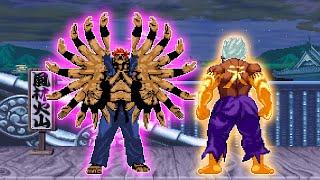 AKUMA OROCHI VS FIRE GOD AKUMA!