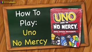 How to play Uno No Mercy