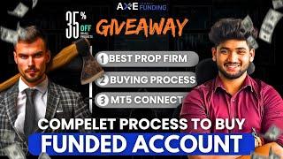 BEST DIRECT LIVE FUNDED ACCOUNT - NO CHALLENGE PHASE  | how to buy | ​⁠@AxeTraderHub #frxlaw