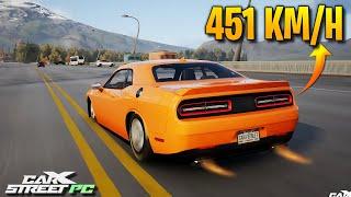 CarX Street PC | Tuning Dodge Challenger SRT Demon (STR) 451KM/H ️