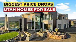 Utah homes for sale with the largest price drops.