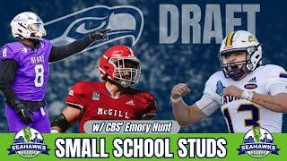 Scouring the scouting landscape for SMALL SCHOOL STUDS for the SEATTLE SEAHAWKS - w/ CBS' Emory Hunt