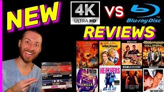 NEW & UPCOMING 4K UHD vs Blu Ray Reviews HEATHERS, When Titans Ruled Earth, JSA Delta Force ELECTION