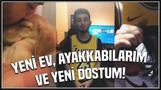 YENİ EV, AYAKKABILARIM ve YENİ DOSTUM! - AB VLOG