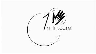 Logo 1min.care - animiert