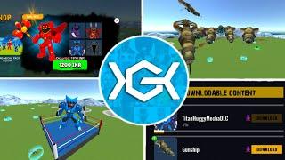 Nextbots In Playground Update 3.9.3 New Titan Huggy MechaDLC Gunship Monster Скибиди Туалет Gameplay