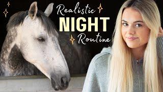 Realistic Night Routine with the Horses - This Esme Ad