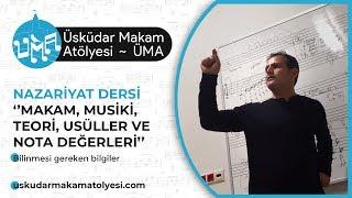 Makam, Musiki ve Nazariyat Dersleri | Üsküdar Makam Atölyesi ÜMA