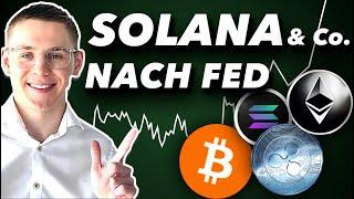 BTC, Solana, XRP & ETH: Stabilisierung nach FED? Marken im Fokus!