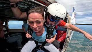 Ava Cook - Tandem Skydive at Skydive Indianapolis