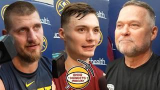 Nikola Jokic, Michael Malone & More After Day 1 of Nuggets Camp