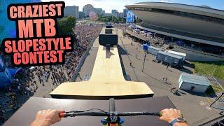 RIDING THE CRAZIEST MTB SLOPESTYLE CONTEST - I MAKE THE FINALS!