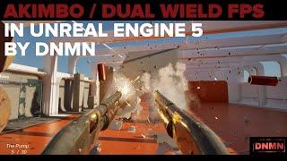 Shooter in Unreal Engine 5 - Chaos Destruction and Physical Casings Test #unrealengine #vfx