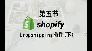 跨境独立站shopify店铺怎么安装Dropshipping插件教学#独立站 #shopify #跨境电商