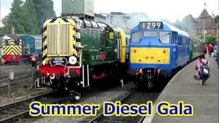 Spa Valley Railway Summer Diesel Gala Thursday 4th August 2016