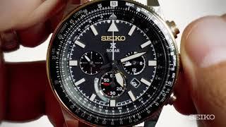 Seiko How To Video: Solar Chronograph with Power Reserve Indicator