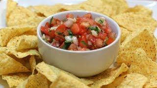 How to Make Pico de Gallo | Easy Amazing Homemade Salsa Recipe