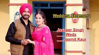 Wedding Ceremony || Jasveer Singh Weds Jasmit Kaur || Live By Pala Studio Chabbewal (M) 95921-86603