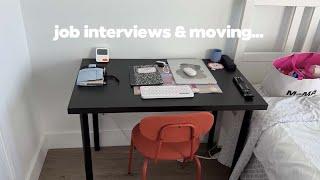 vlog | intern job interviews and my last move to Brooklyn, Thanksgiving in New York