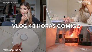 VLOG 48 HORAS COMIGO (ROBÔ ASPIRADOR + ROTINA MAIS ORGANIZADA e MAIS) | Shirley Soares