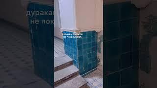 Волонтеры и синяя парадная #реставрация