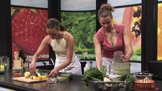 Vegan Humus & Tabouli Raw Food Recipe - Green Nirvana -