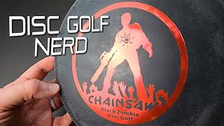 Black Zombie Chainsaw Disc Golf Disc Review - Disc Golf Nerd