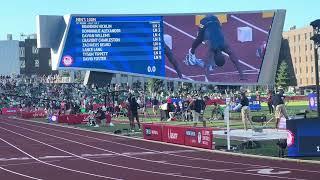 Brandon Hicklin (10.08), Lang, Beard, Men’s 100m 2024 U.S. Olympic Trials Round 1 Heat 3