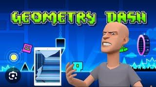 Classic Caillou Rages At Geometry Dash/Destroys His iPad/Grounded [FIXED]